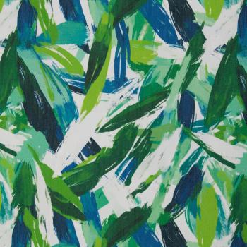 Denim Jeans Agnes Abstrakt Grün/Blautöne von Swafing